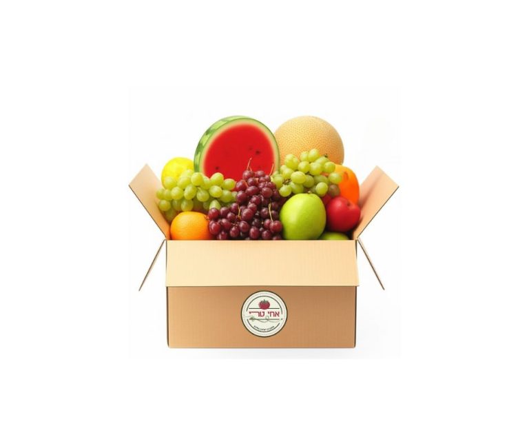 קרטון משלוח פירות של אחי טרי